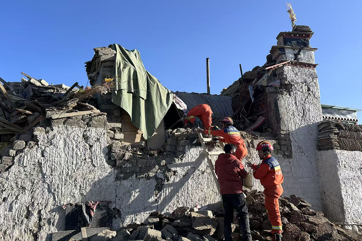 Xizang earthquake: Death toll rises to 95; 130 injured