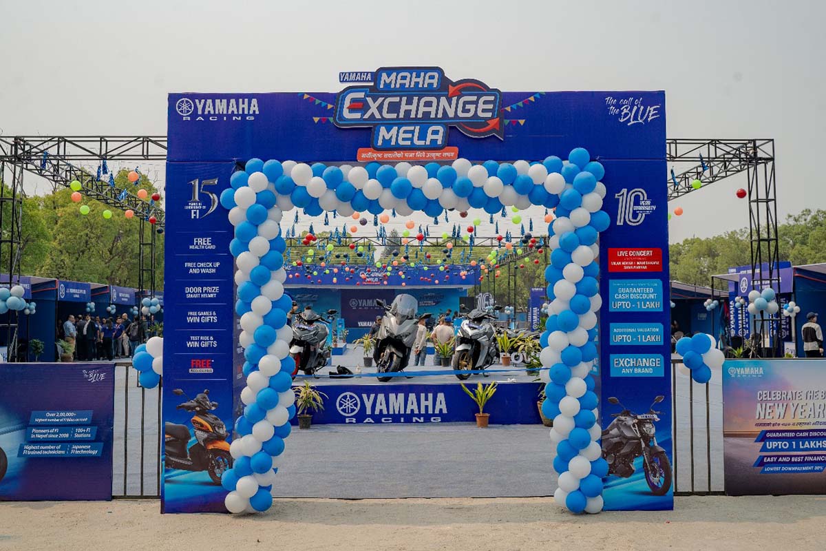 Yamaha Maha Exchange Mela 2081 kicks off in Kathmandu